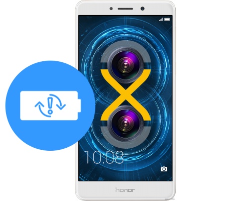 Замена аккумулятора (батареи) Honor 6X