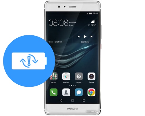 Замена аккумулятора (батареи) HUAWEI P9 Plus