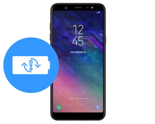 Замена аккумулятора (батареи) Samsung Galaxy A6